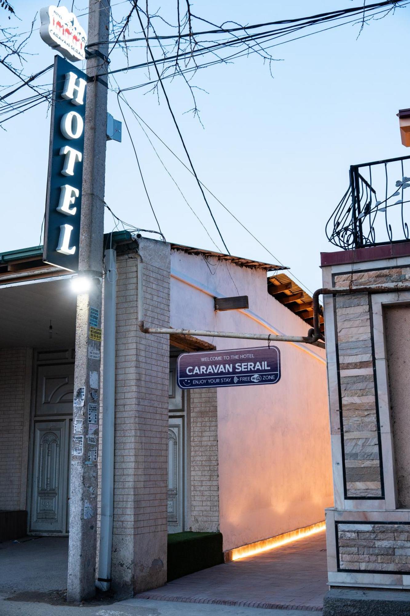 Hotel Caravan Serail Samarkand Exterior foto