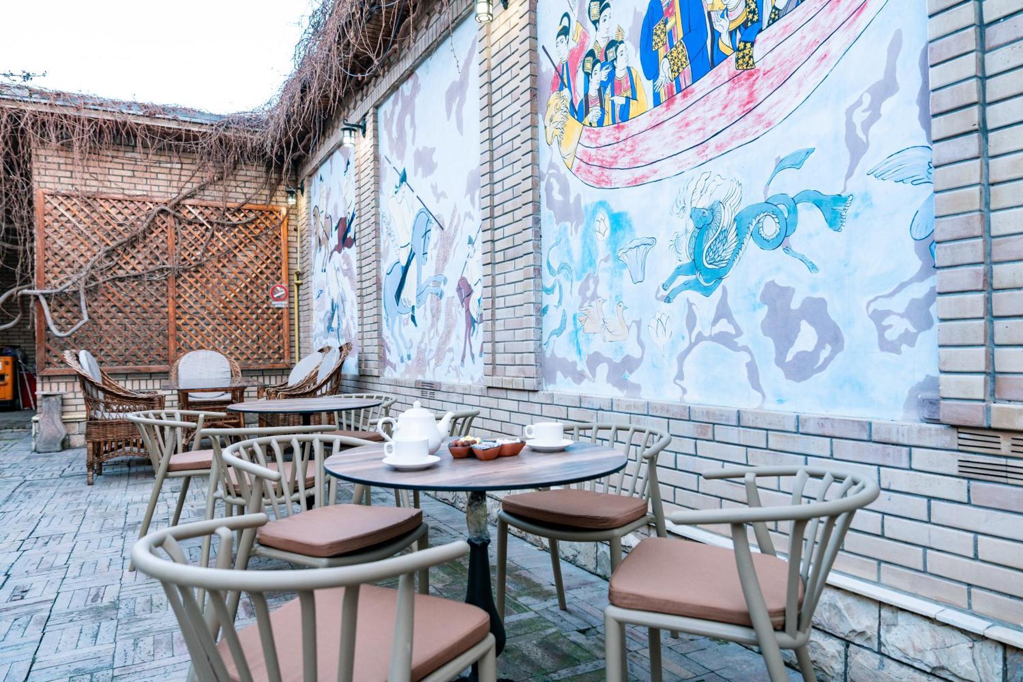 Hotel Caravan Serail Samarkand Exterior foto