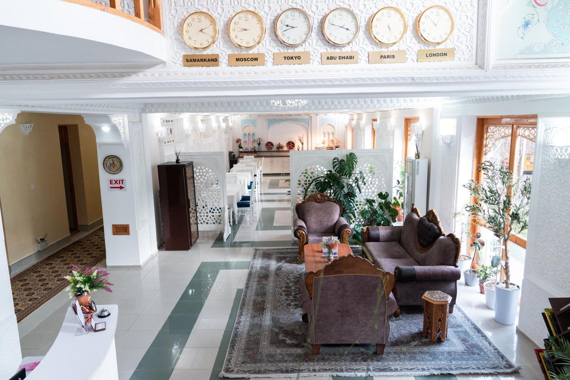 Hotel Caravan Serail Samarkand Exterior foto