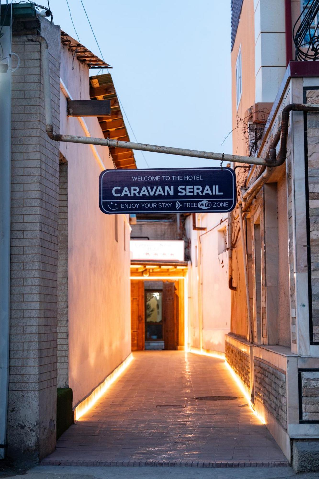 Hotel Caravan Serail Samarkand Exterior foto