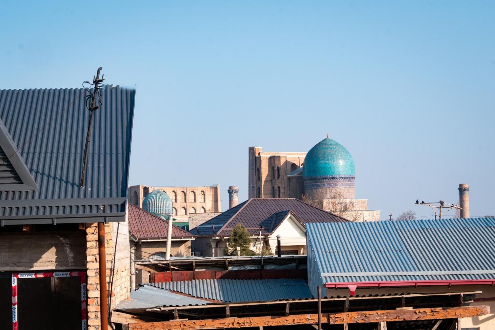 Hotel Caravan Serail Samarkand Exterior foto
