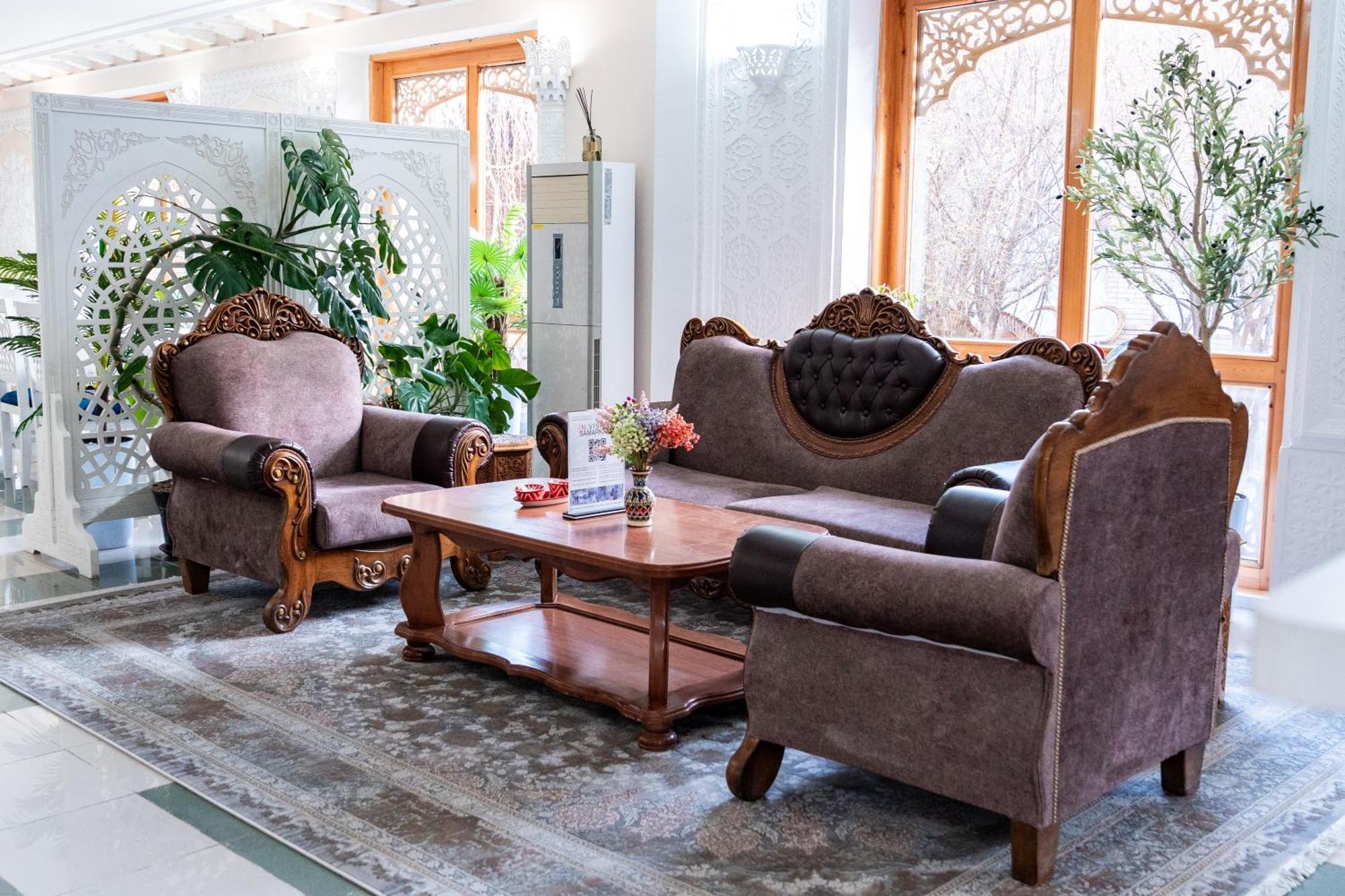 Hotel Caravan Serail Samarkand Exterior foto