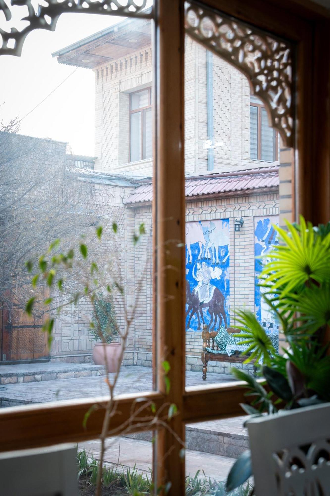Hotel Caravan Serail Samarkand Exterior foto