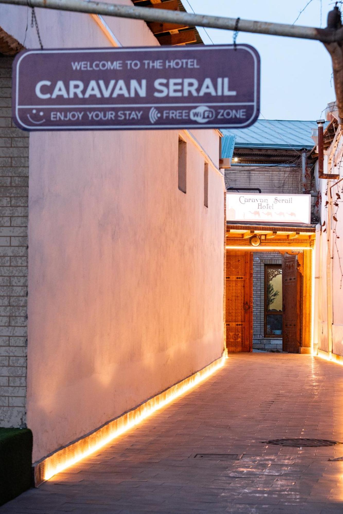 Hotel Caravan Serail Samarkand Exterior foto