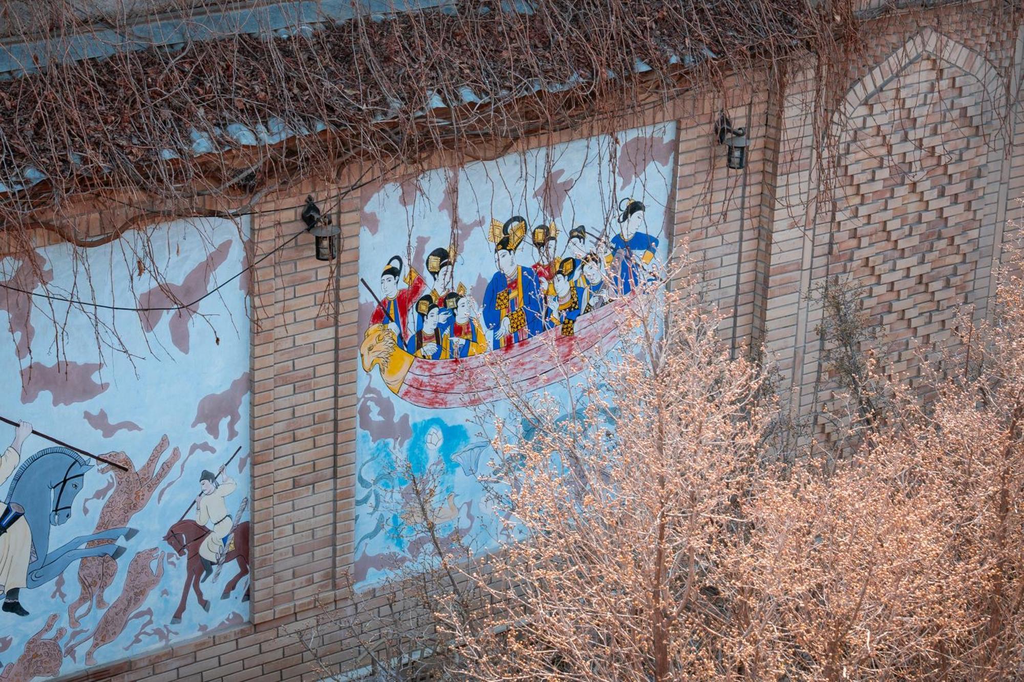 Hotel Caravan Serail Samarkand Exterior foto