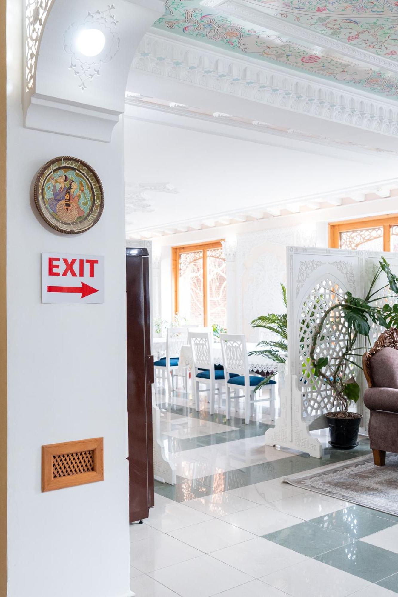Hotel Caravan Serail Samarkand Exterior foto